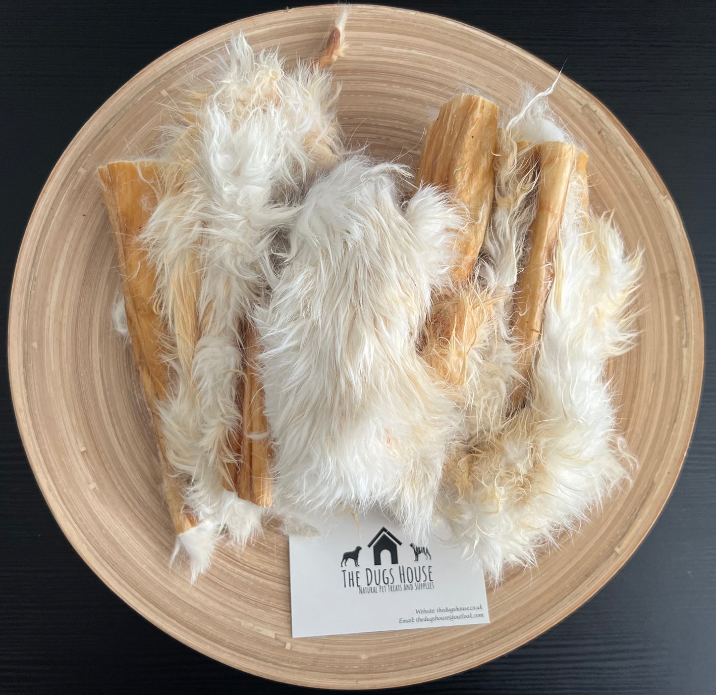 Hairy Rabbit Skin (15cm)